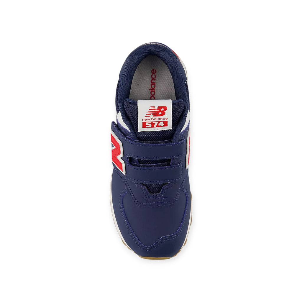'- ["FW25","Kids","New Balance","Scarpe","Scarpe sportive"] - Scarpe sportive Kids New Balance Lifestyle NB Leather Navy PV574NF - Lupis SRL