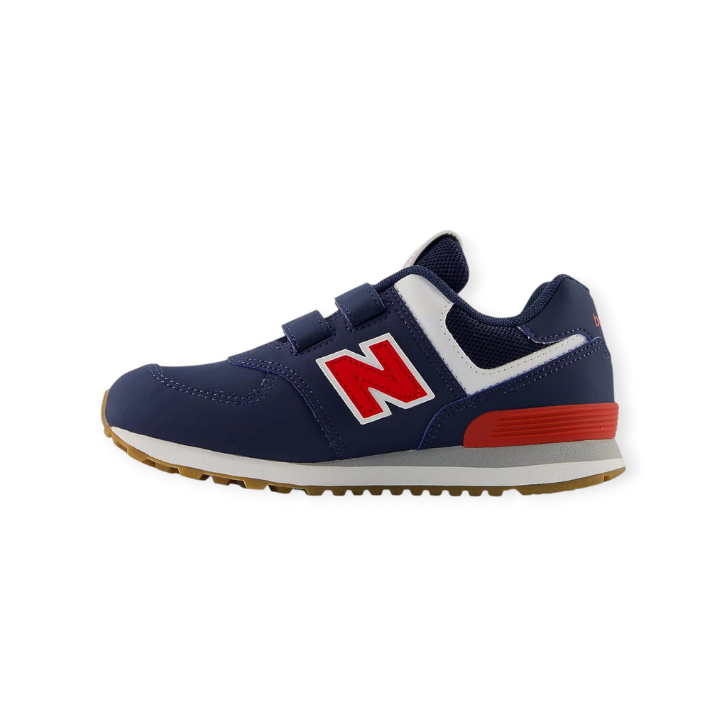 '- ["FW25","Kids","New Balance","Scarpe","Scarpe sportive"] - Scarpe sportive Kids New Balance Lifestyle NB Leather Navy PV574NF - Lupis SRL