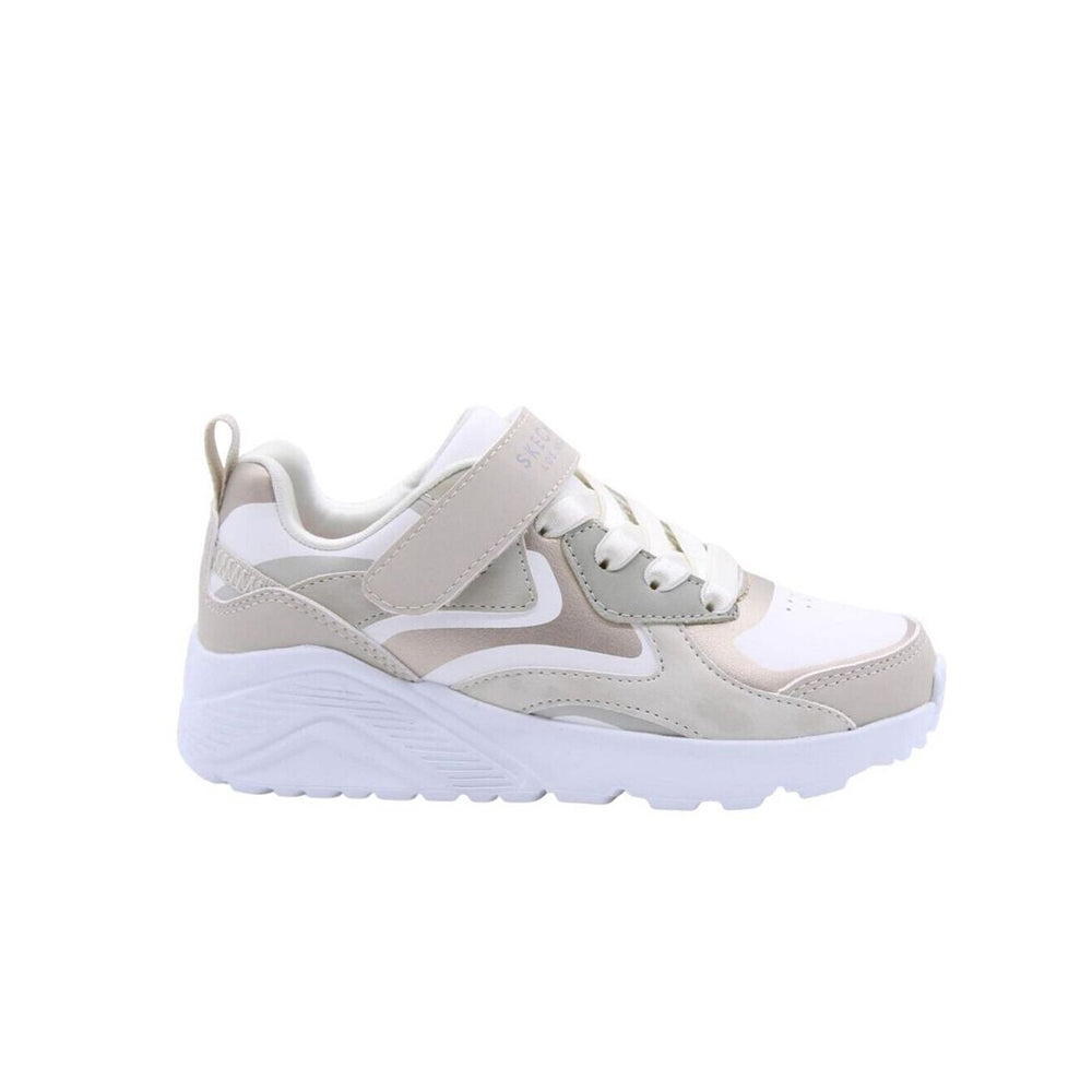 '- ["FW25","Kids","Scarpe","Scarpe sportive","Skechers"] - Scarpe sportive Kids Skechers Uno Lite - Metallic Burst Natural 310380L-NAT - Lupis SRL