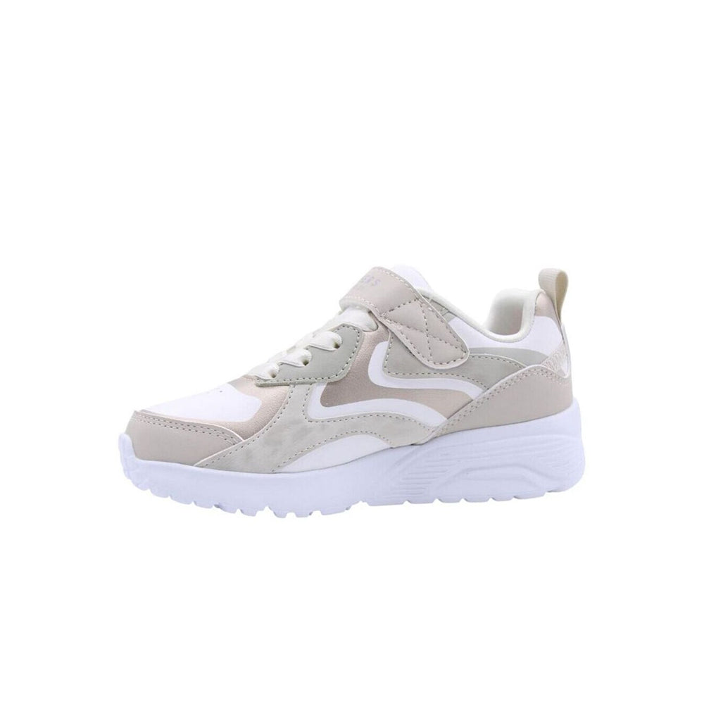 '- ["FW25","Kids","Scarpe","Scarpe sportive","Skechers"] - Scarpe sportive Kids Skechers Uno Lite - Metallic Burst Natural 310380L-NAT - Lupis SRL