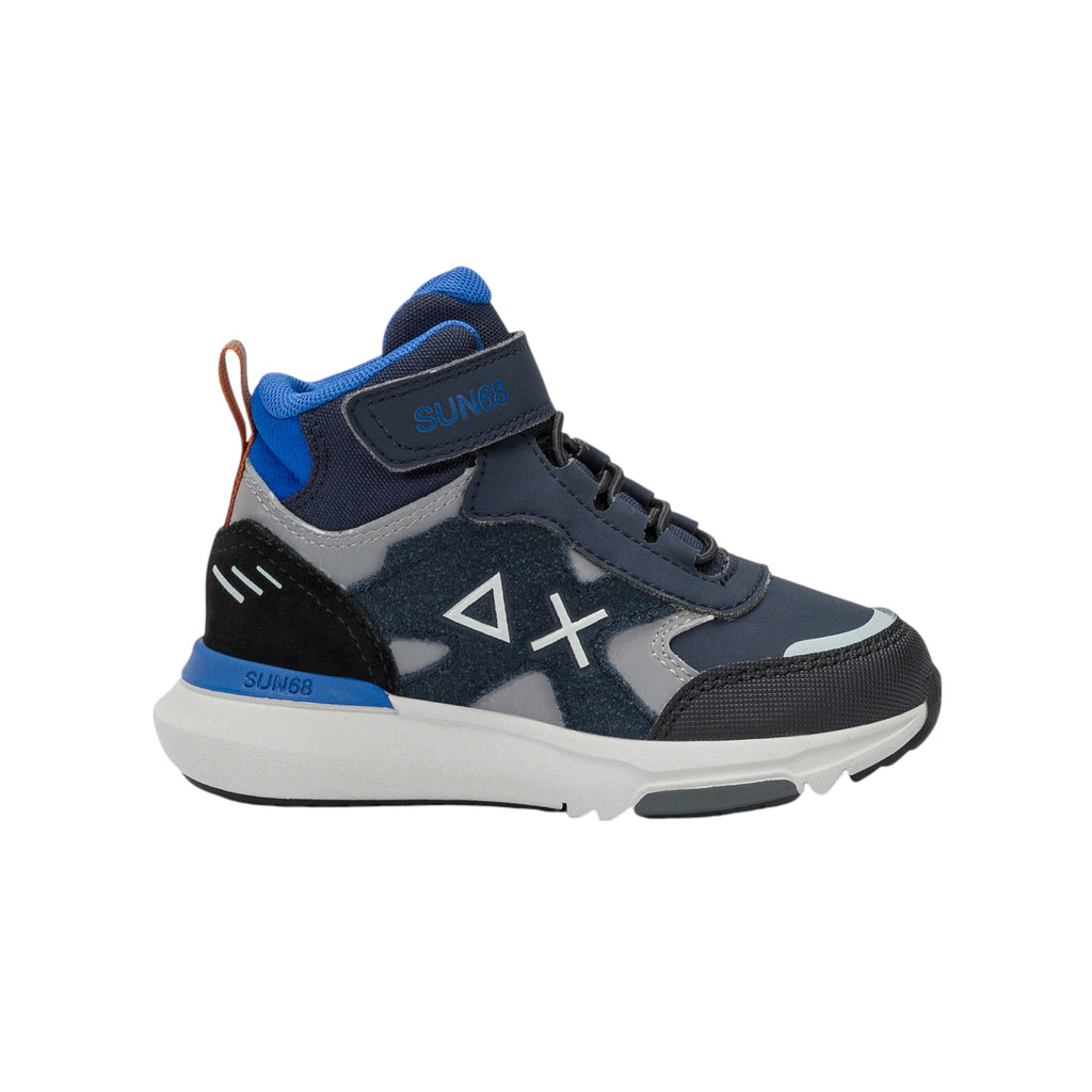 '- ["FW25","Kids","Scarpe","Scarpe sportive","Sneakers","Sun68"] - Scarpe sportive Sun68 Boy'S Niki 2.0 Winter Mid Baby Navy Blue Z45321B-07 - Lupis SRL