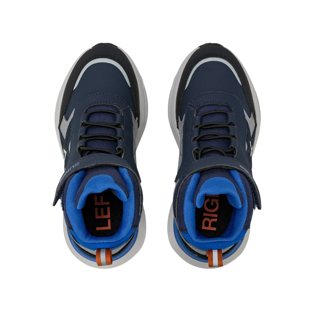 '- ["FW25","Kids","Scarpe","Scarpe sportive","Sneakers","Sun68"] - Scarpe sportive Sun68 Boy'S Niki 2.0 Winter Mid Kid Navy Blue Z45321K-07 - Lupis SRL