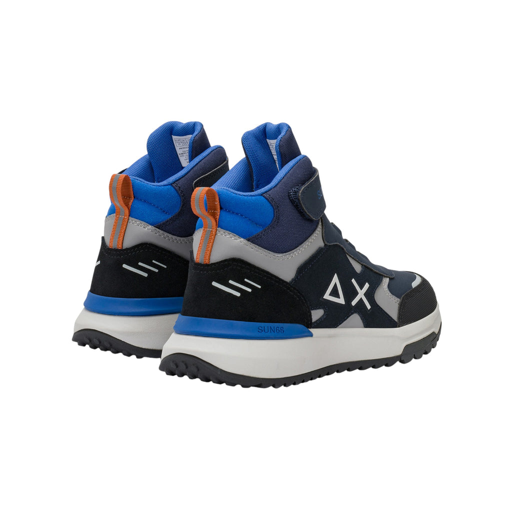'- ["FW25","Kids","Scarpe","Scarpe sportive","Sneakers","Sun68"] - Scarpe sportive Sun68 Boy'S Niki 2.0 Winter Mid Teen Navy Blue Z45321T-07 - Lupis SRL