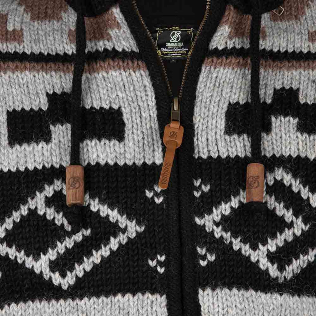'- ["Abbigliamento","Giacche","Shakaloha","Uomo"] - Shakaloha M Horizon ZH BlackBrown - Lupis SRL