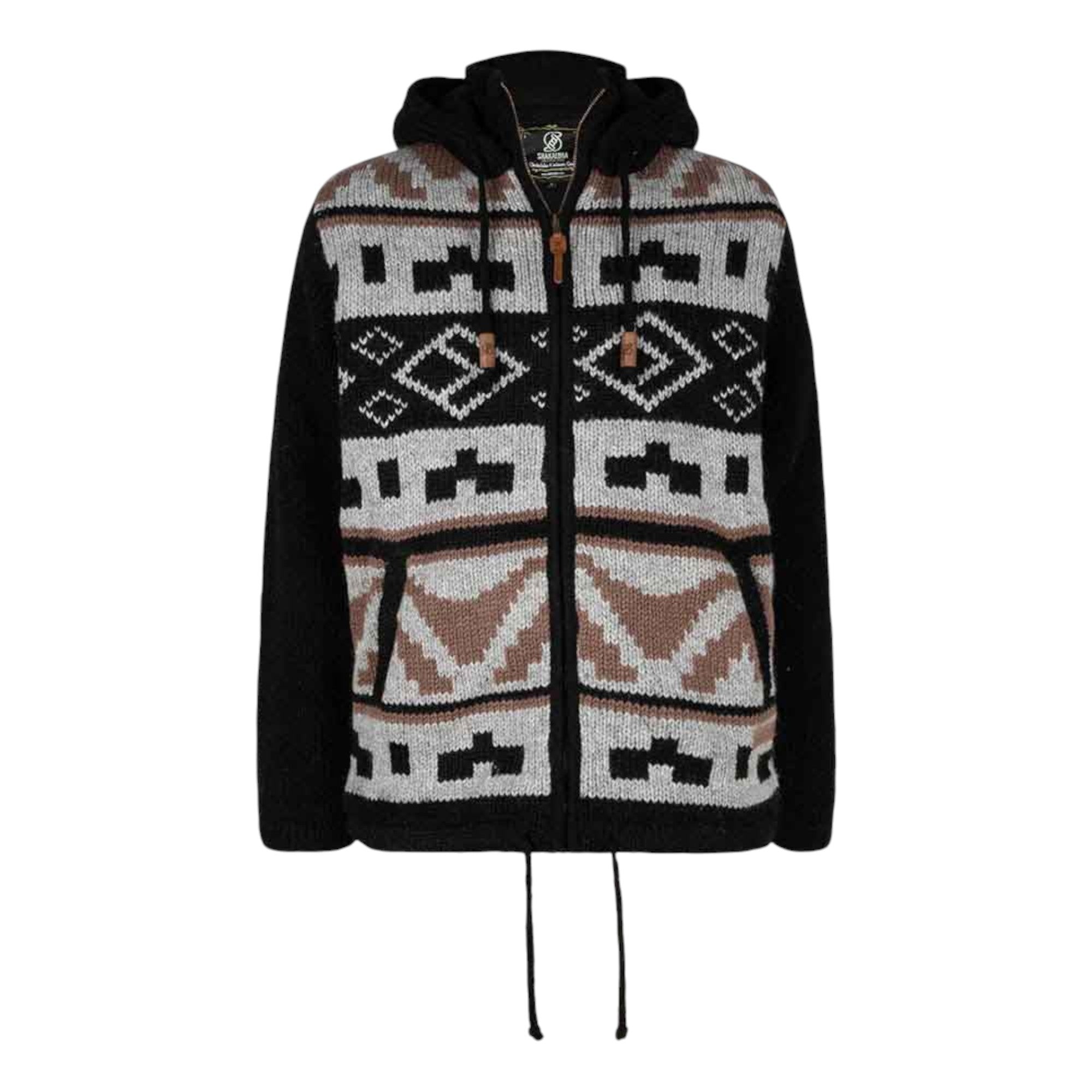 '- ["Abbigliamento","Giacche","Shakaloha","Uomo"] - Shakaloha M Horizon ZH BlackBrown - Lupis SRL