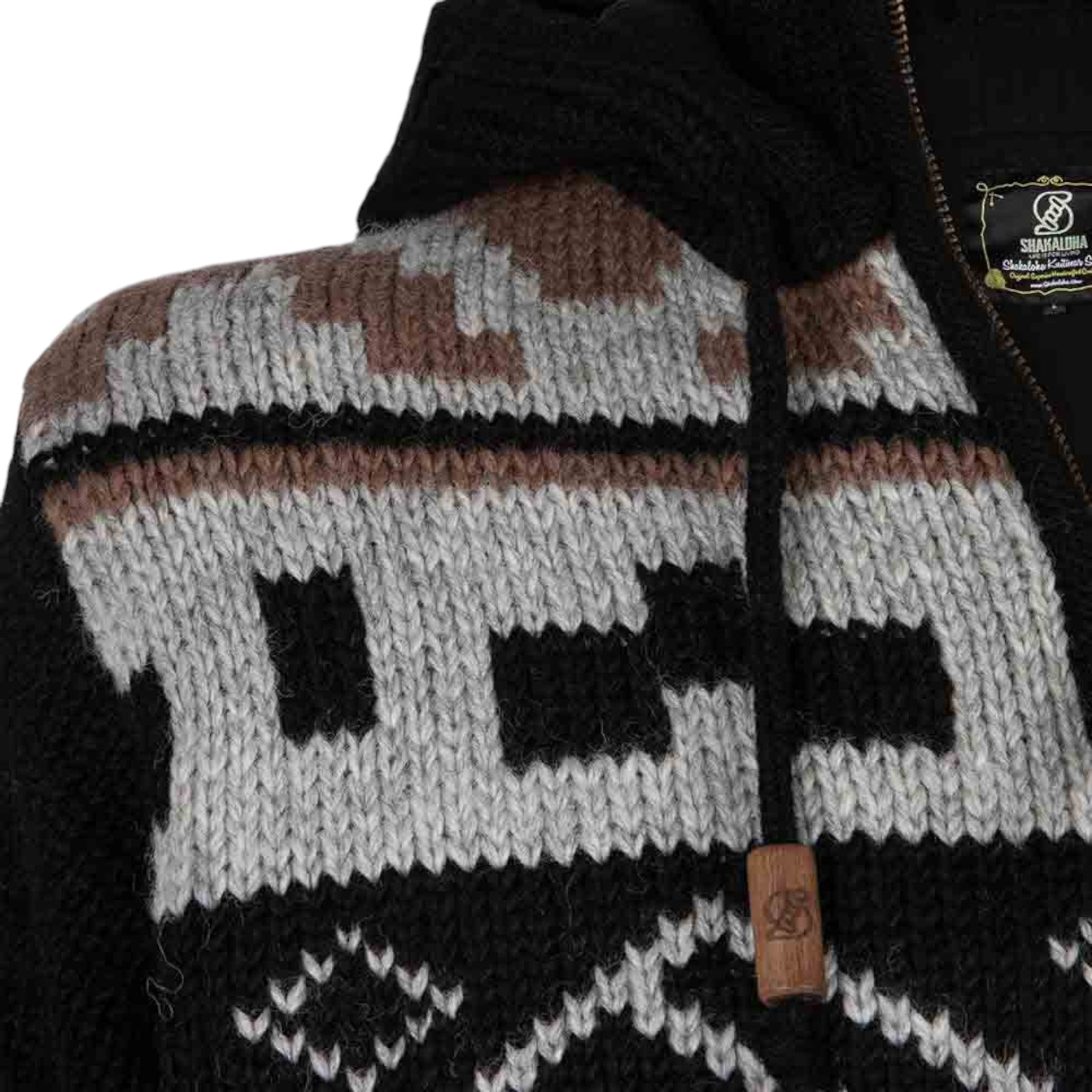 '- ["Abbigliamento","Giacche","Shakaloha","Uomo"] - Shakaloha M Horizon ZH BlackBrown - Lupis SRL