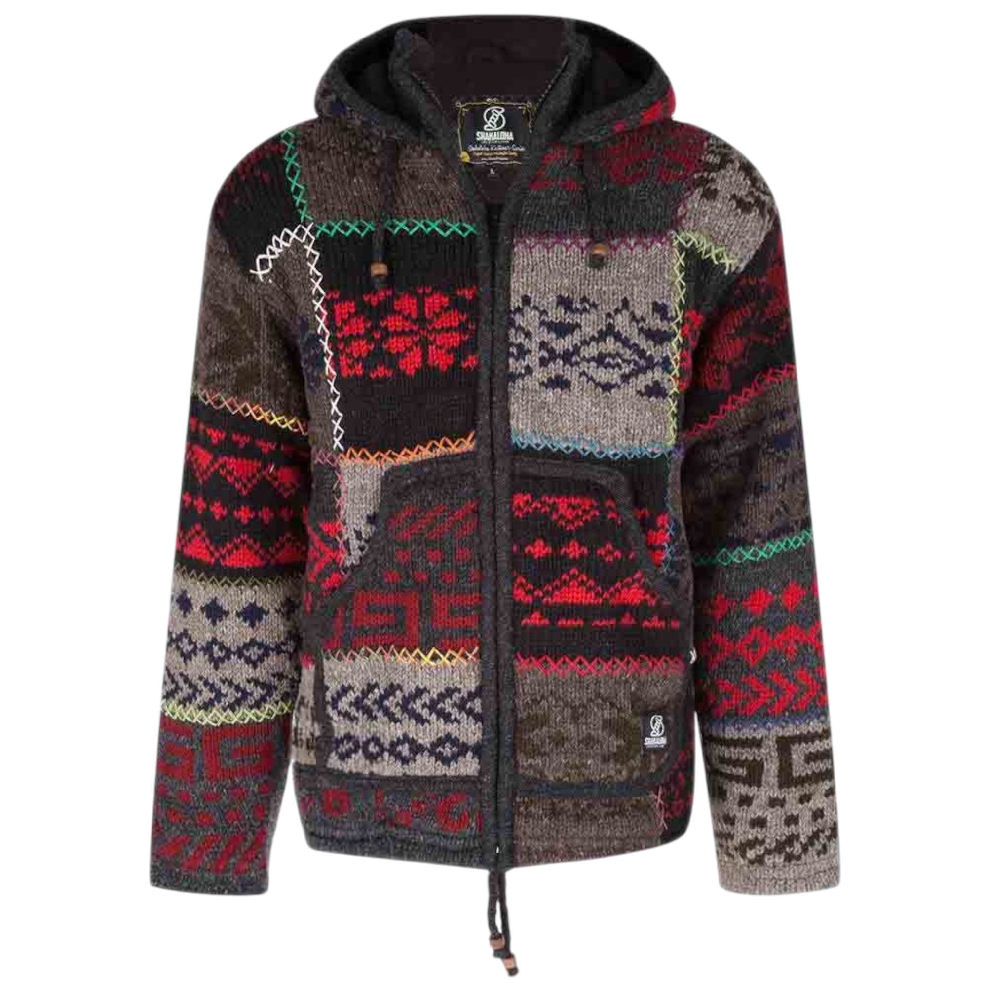 '- ["Abbigliamento","Giacche","Shakaloha","Uomo"] - Shakaloha M Patch NH Happy - Lupis SRL