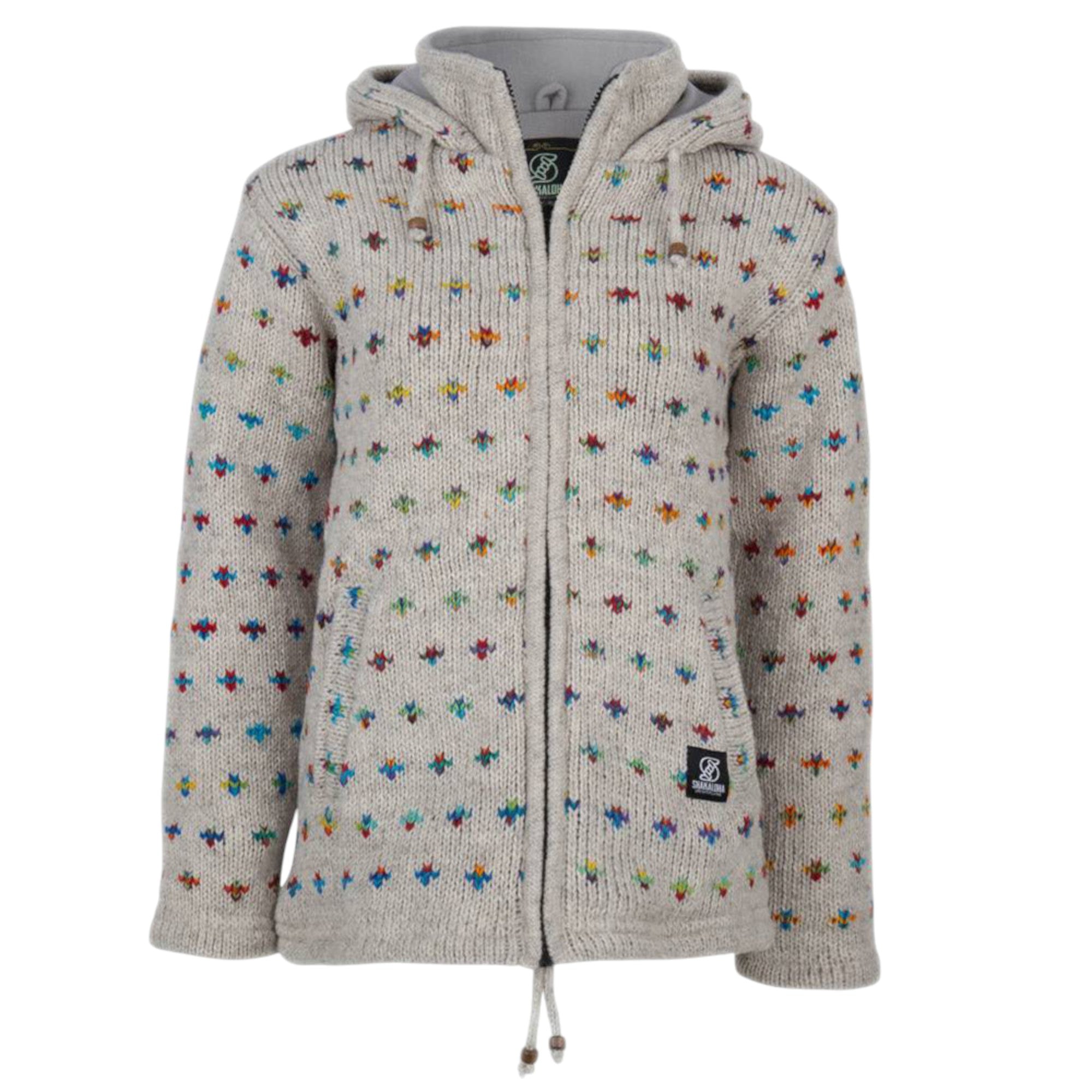 '- ["Abbigliamento","Donna","Giacche","Nuovo","Shakaloha","Ultima Taglia"] - Shakaloha W Flake Gray Multi - Lupis SRL