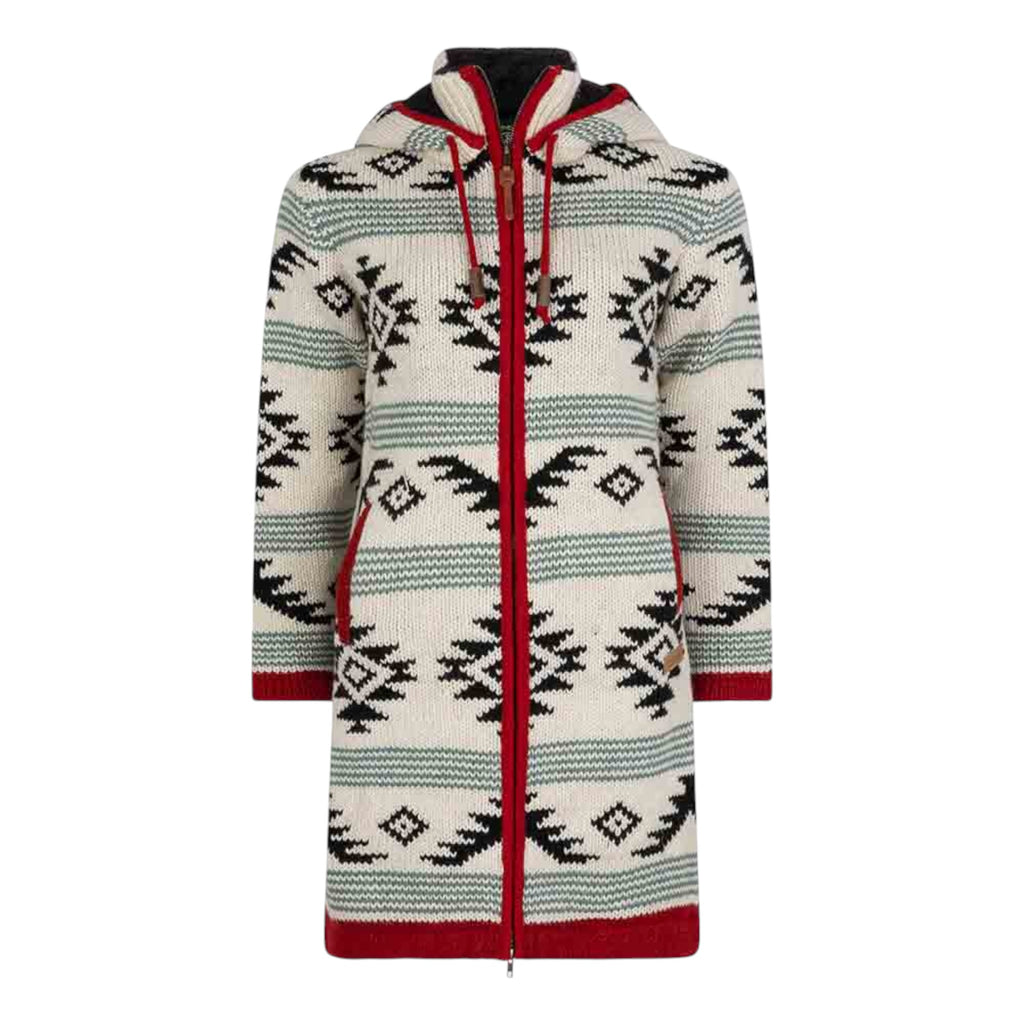 '- ["Abbigliamento","Donna","Giacche","Shakaloha"] - Shakaloha W Lonkey BeigeRed - Lupis SRL