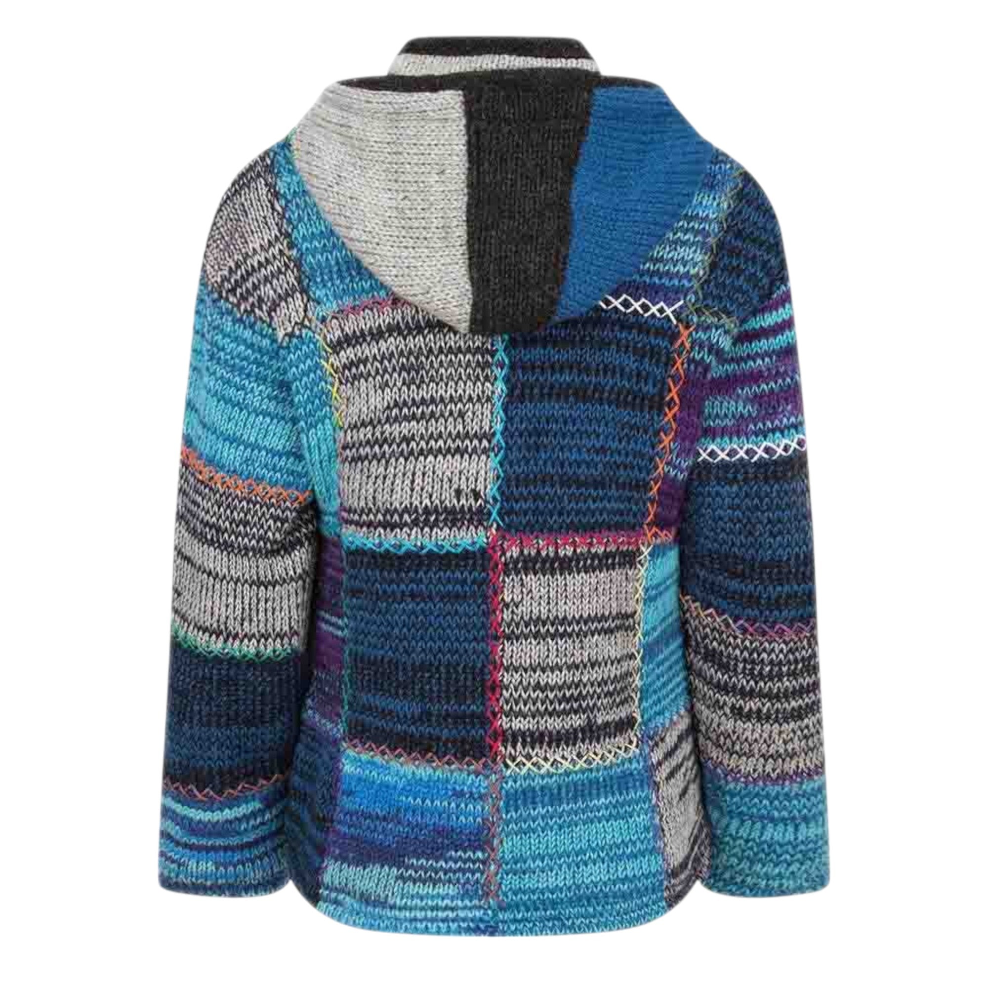 '- ["Abbigliamento","Donna","Giacche","Nuovo","Shakaloha"] - Shakaloha W Patch NH Mix Blue - Lupis SRL