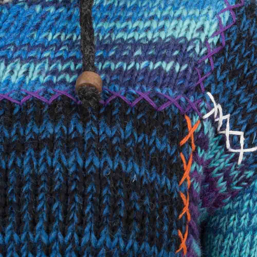 '- ["Abbigliamento","Donna","Giacche","Nuovo","Shakaloha"] - Shakaloha W Patch NH Mix Blue - Lupis SRL