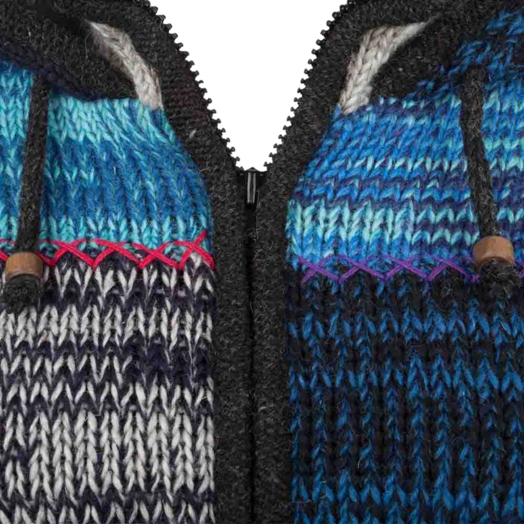 '- ["Abbigliamento","Donna","Giacche","Nuovo","Shakaloha"] - Shakaloha W Patch NH Mix Blue - Lupis SRL