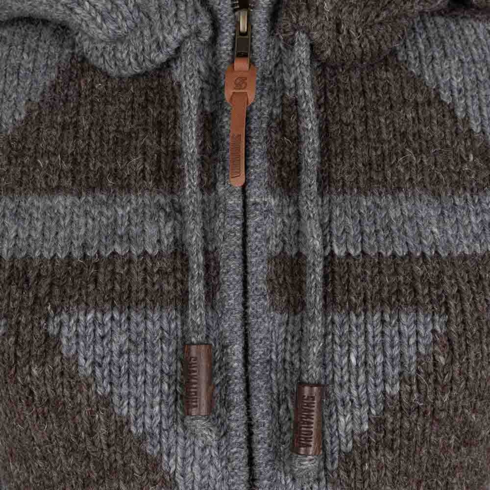 '- ["Abbigliamento","Donna","Giacche","Shakaloha","Ultima Taglia"] - Shakaloha W Pendle ZH GreyLBrown - Lupis SRL