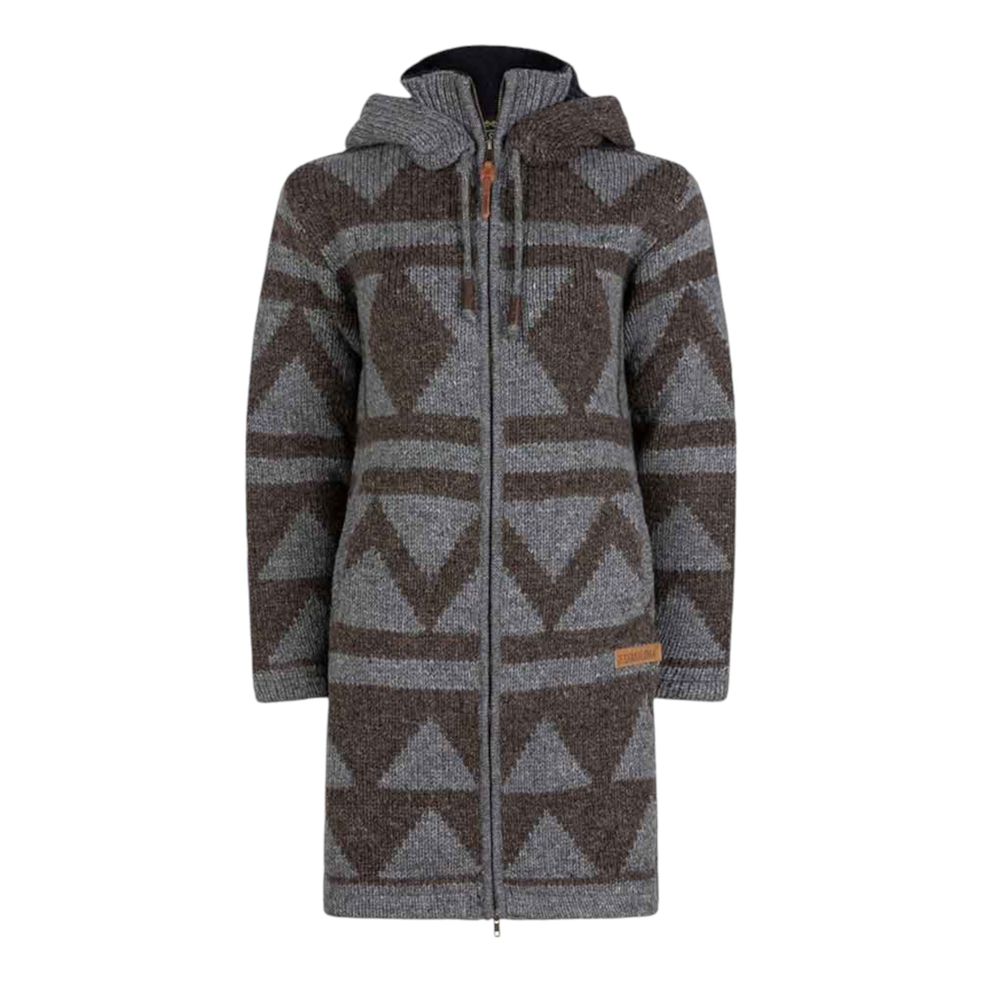 '- ["Abbigliamento","Donna","Giacche","Shakaloha","Ultima Taglia"] - Shakaloha W Pendle ZH GreyLBrown - Lupis SRL