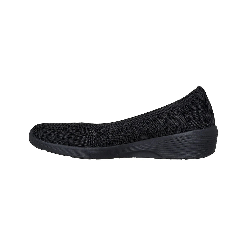 Skechers Women's Arya Fancyyou Black Ballet Flats 158987-BBK