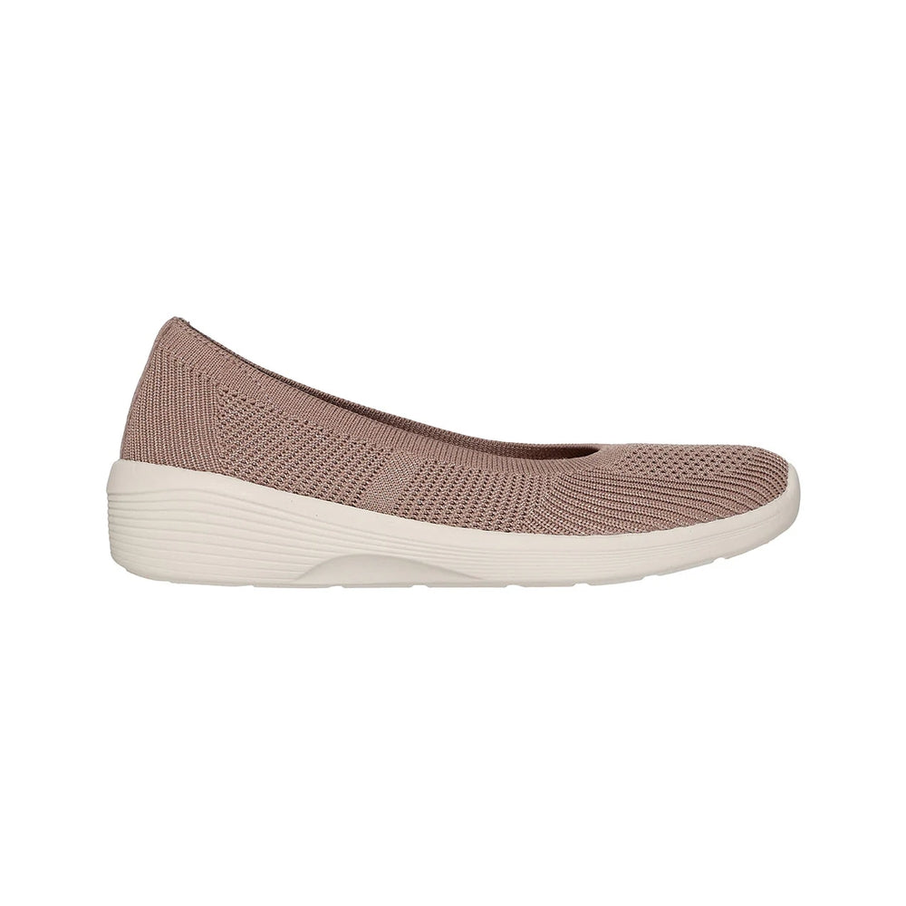 Skechers Women's Arya Fancyyou Mocca Flats 158987-MOC