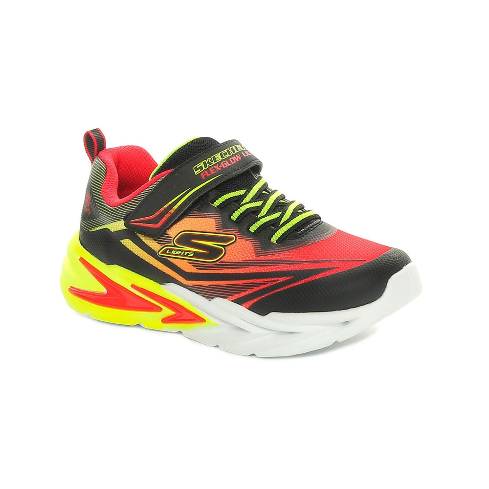 Skechers Scarpe sportive Kids Flex Glow Ultra Black Red 400139L-BKRD