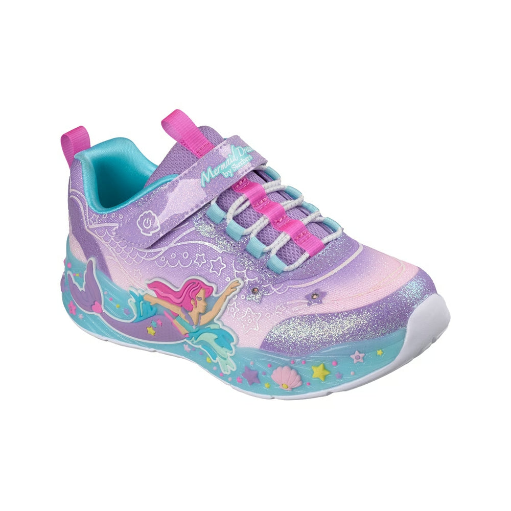 Skechers Kids Mermaid Dreams Lavender Multi Athletic Shoes 303060L-LVMT