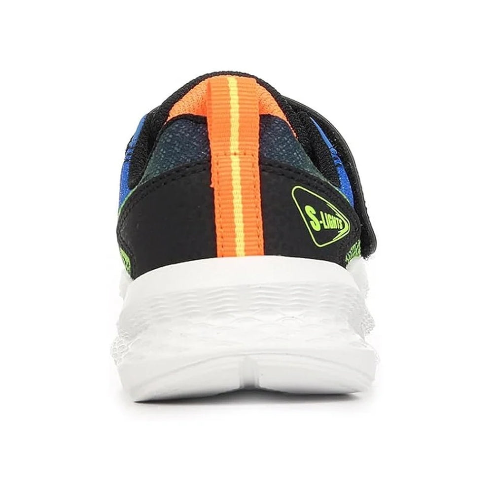 Skechers Kids' Meteor Lights 2.0 Blue Black 401490N-BLBK Sport Shoes