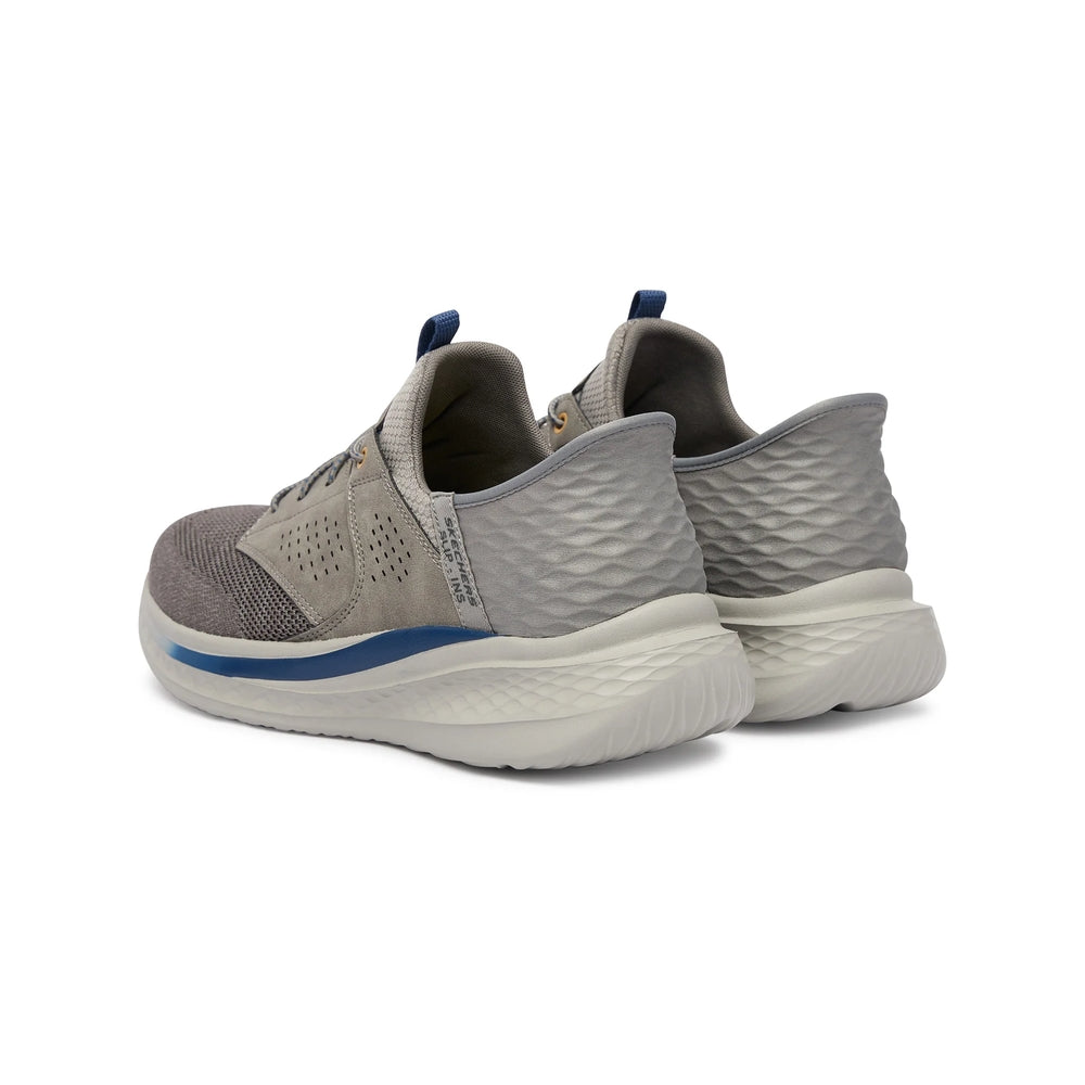Skechers Scarpe sportive Uomo Slade Caster Grey 210889-GRY