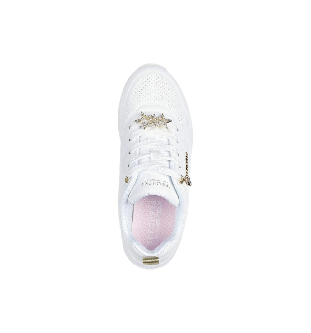 Skechers Scarpe sportive Kids Uno Gen1 Trendy Jewels White Gold 310562L-WGD