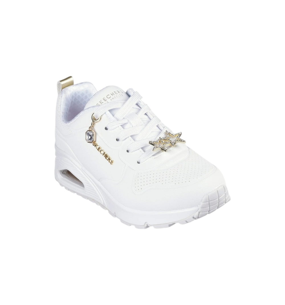 Skechers Scarpe sportive Kids Uno Gen1 Trendy Jewels White Gold 310562L-WGD