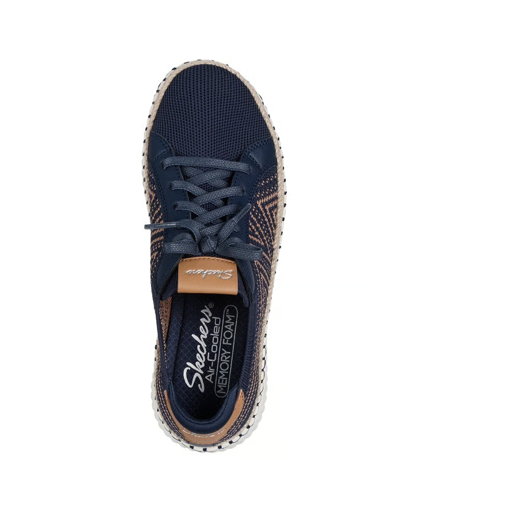 Skechers Scarpe sportive Donna Wilshire Blvd Bellevue Navy 100716-NVY