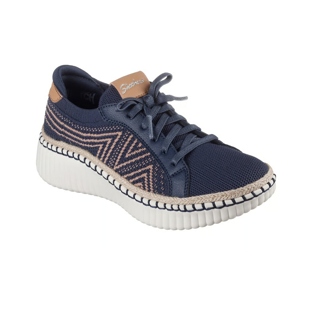 Skechers Scarpe sportive Donna Wilshire Blvd Bellevue Navy 100716-NVY