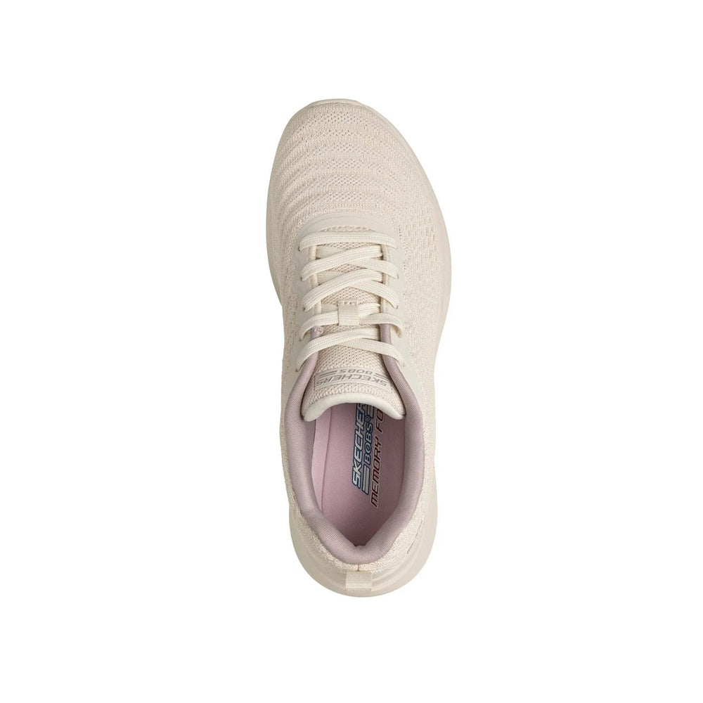 Skechers Women's Sports Shoes Bobsmoda Flex Mellow Dawn White 117731-WHT