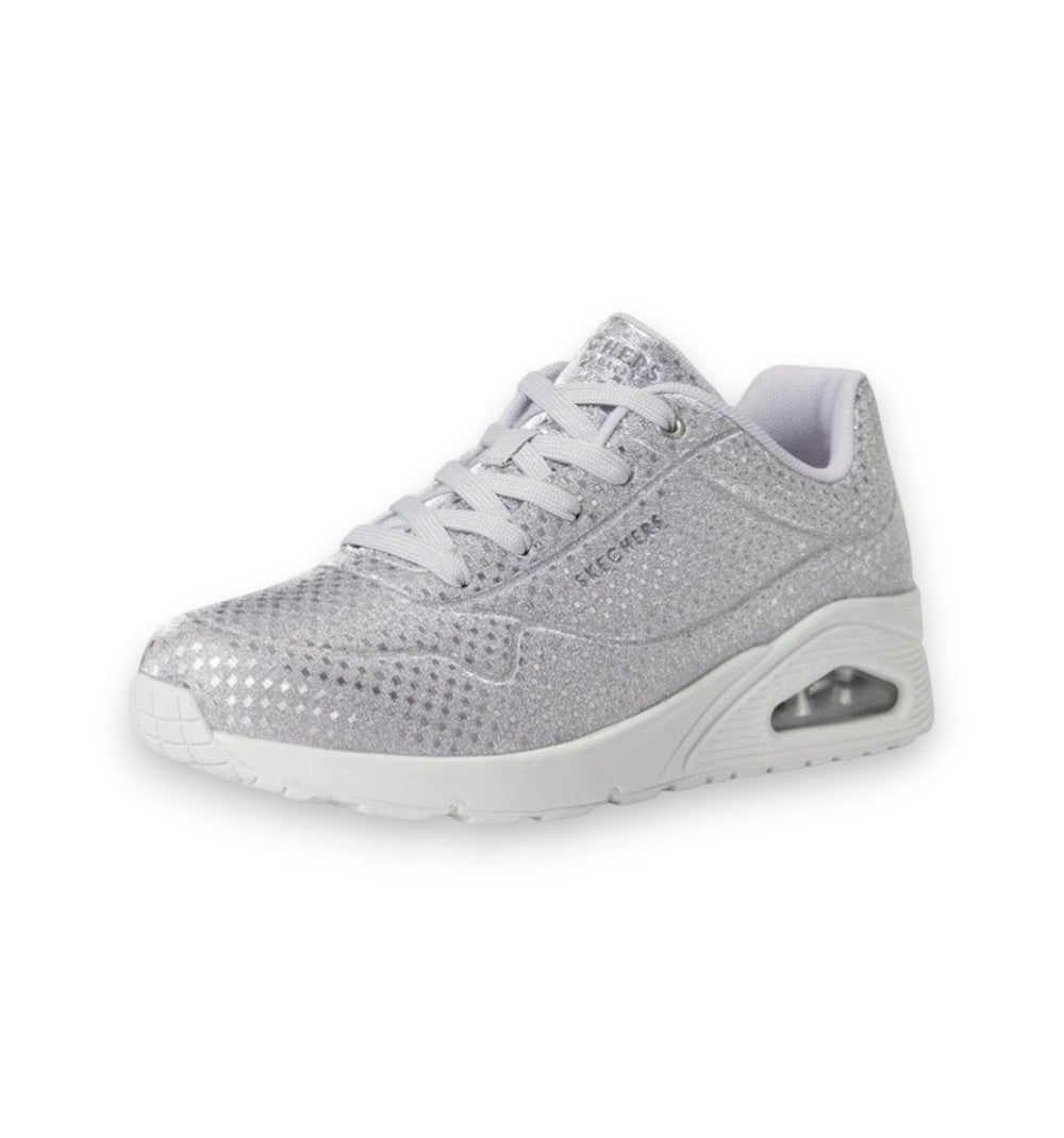 Skechers Scarpe sportive Donna Uno Disconit Silver 177162-SIL