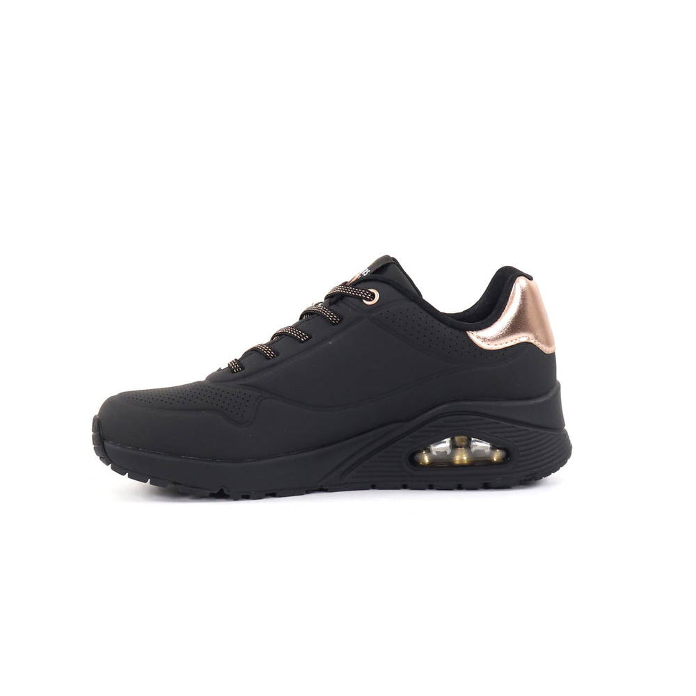 '- ["Donna","Scarpe","Scarpe sportive","Skechers"] - Skechers Uno Shimmer Away Black - Lupis SRL