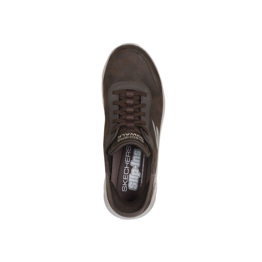 '- ["Nuovo","Scarpe","Scarpe sportive","Skechers","Ultima Taglia","Uomo"] - Skechers Go Walk Flex Smoot Brown - Lupis SRL