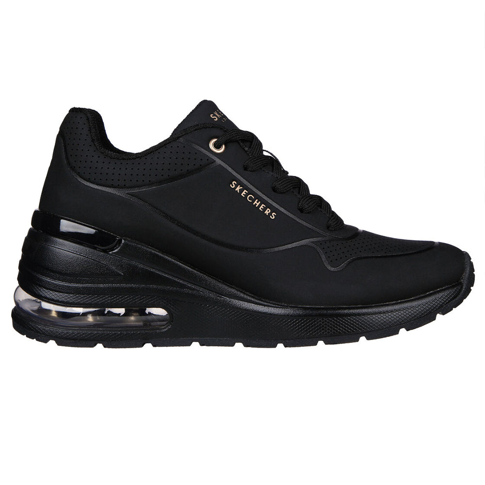 '- ["Donna","Nuovo","Scarpe","Scarpe sportive","Skechers","Sneakers","Ultima Taglia"] - Skechers Million Air Elevat Black 155401 - Lupis SRL