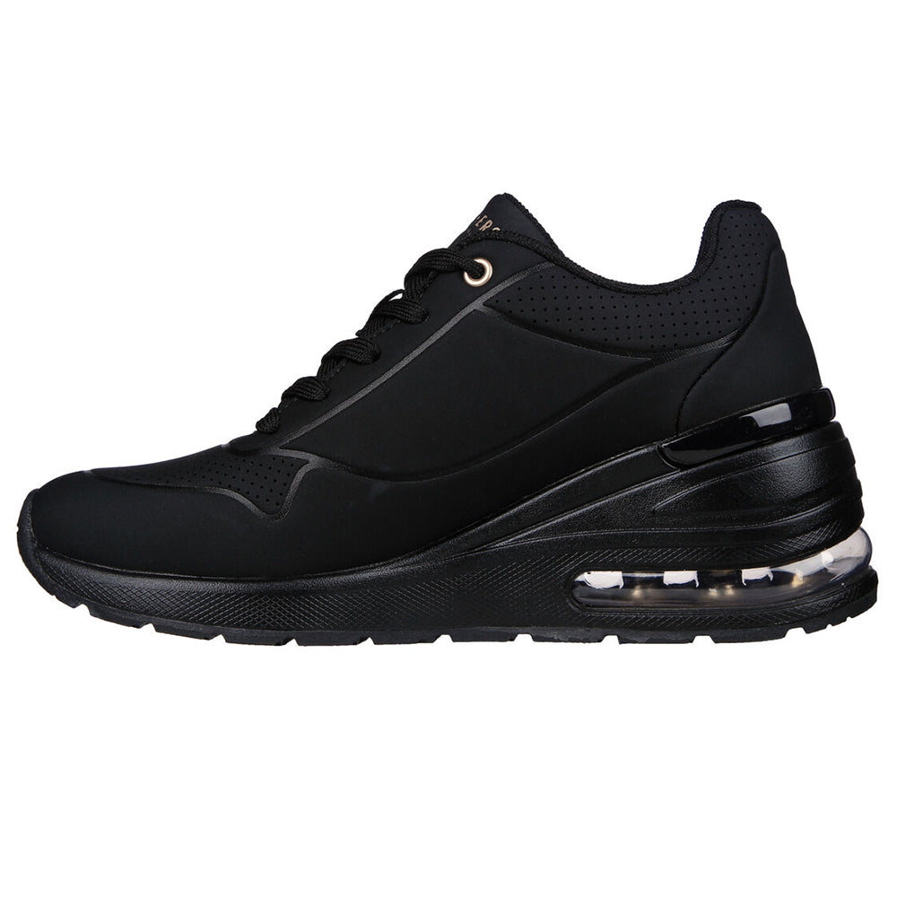 '- ["Donna","Nuovo","Scarpe","Scarpe sportive","Skechers","Sneakers","Ultima Taglia"] - Skechers Million Air Elevat Black 155401 - Lupis SRL