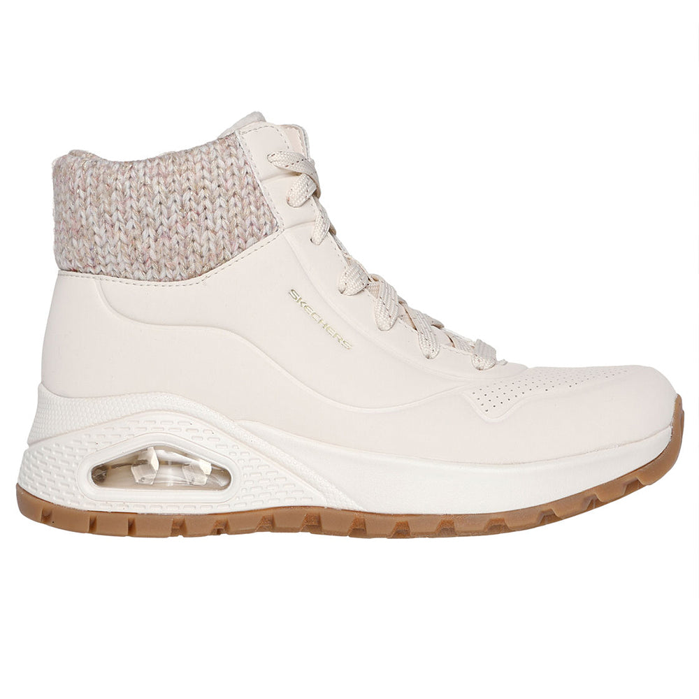 '- ["Donna","Nuovo","Scarpe","Skechers","Stivaletti","Ultima Taglia"] - Skechers Uno Rugged Darling Natural - Lupis SRL