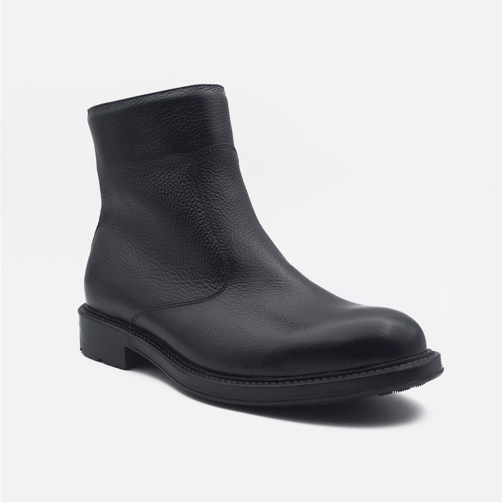 '- ["Artigianato","Eva Picci","Scarpe","Slight","Stivaletti","Uomo"] - Slight 1431 Stival Pelo Nero - Lupis SRL