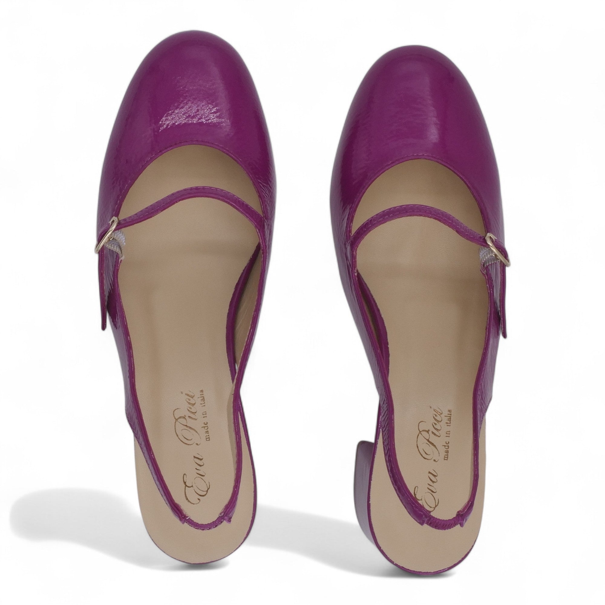 '- ["Artigianato","Donna","Eva Picci","PE25","Scarpe","Slingback","Tacco"] - Slingback da Donna Eva Picci Orchidea T.55 CH2554 - Lupis SRL