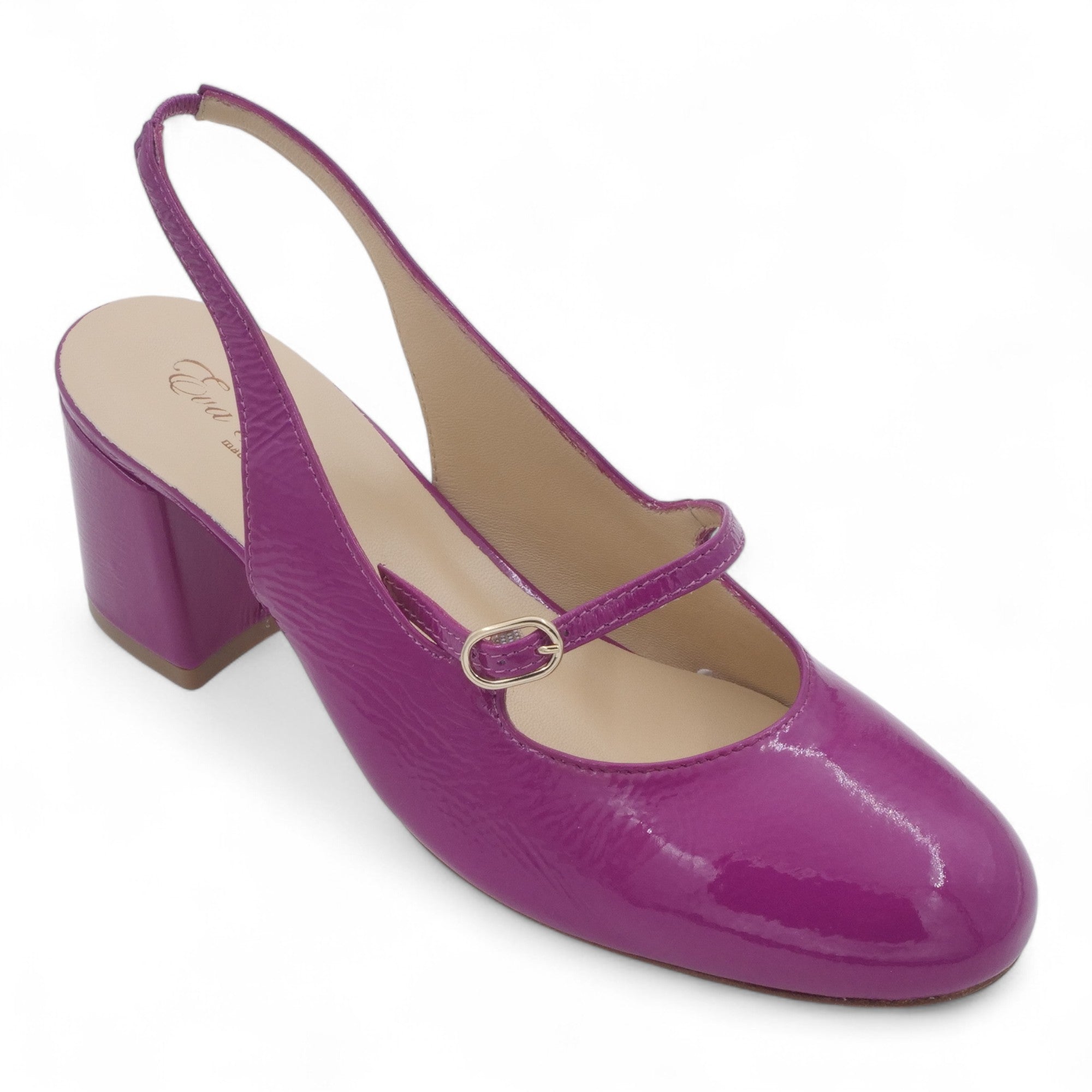'- ["Artigianato","Donna","Eva Picci","PE25","Scarpe","Slingback","Tacco"] - Slingback da Donna Eva Picci Orchidea T.55 CH2554 - Lupis SRL
