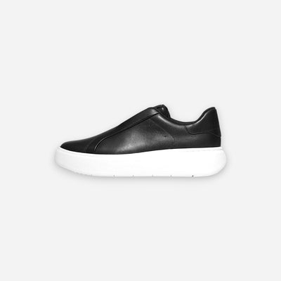 Slip On Women FitFlop Rtg Laceless Sneakers Leather Black E4T-001 mi