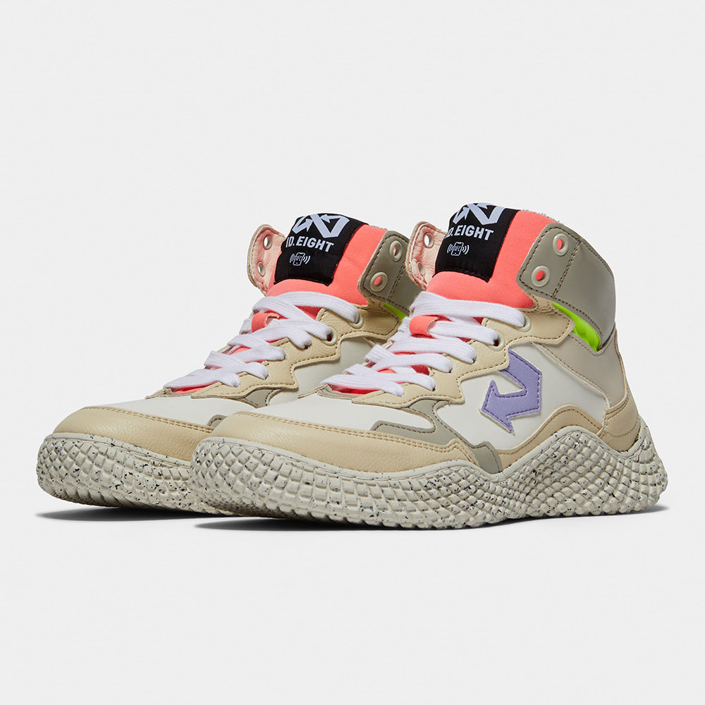 '- ["Donna","Id.Eight","PE25","Scarpe","Scarpe sportive","Sneakers"] - Sneakers Id.Eight Hana Mid Just Beige - Lupis SRL