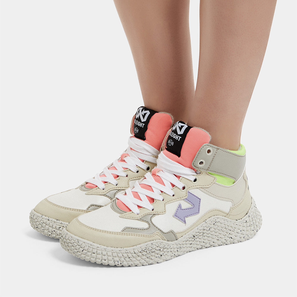 '- ["Donna","Id.Eight","PE25","Scarpe","Scarpe sportive","Sneakers"] - Sneakers Id.Eight Hana Mid Just Beige - Lupis SRL