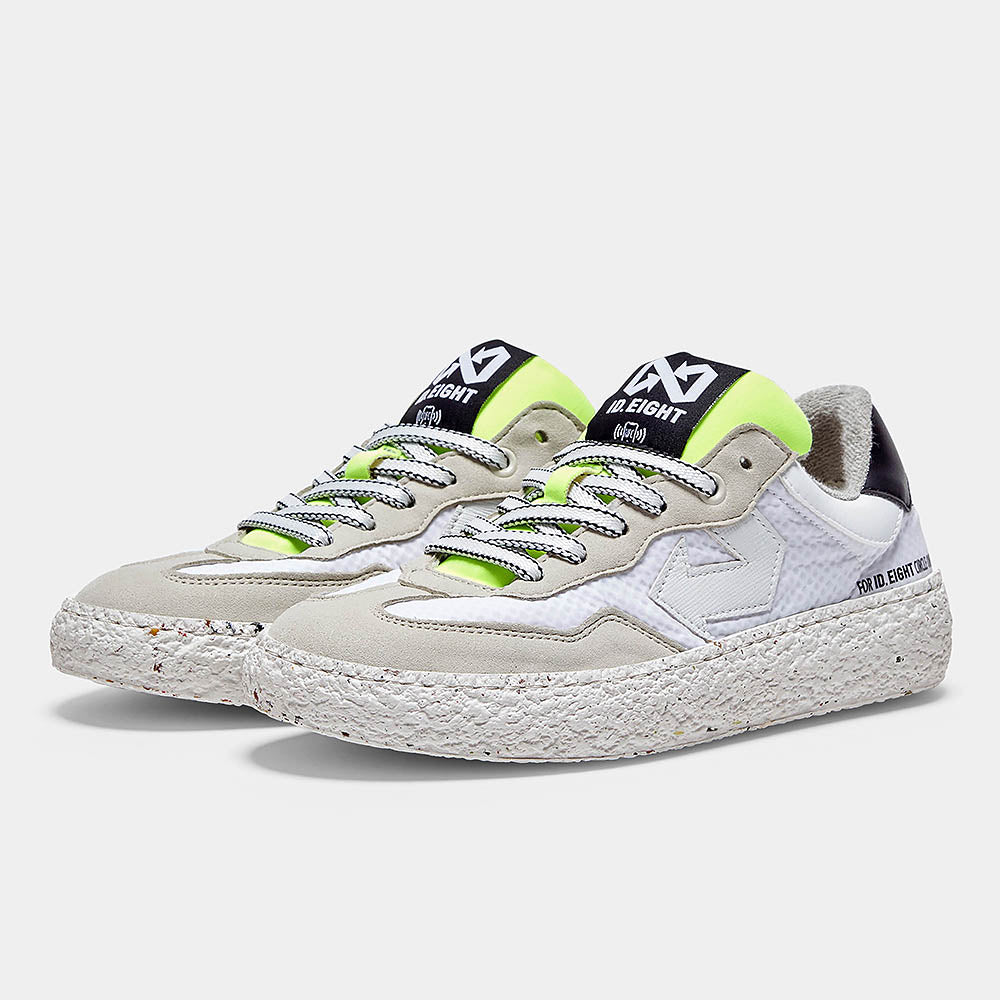 '- ["Id.Eight","PE25","Scarpe","Scarpe sportive","Sneakers","Ultima Taglia","Uomo"] - Sneakers Id.Eight Uriduri White Crinkle - Lupis SRL