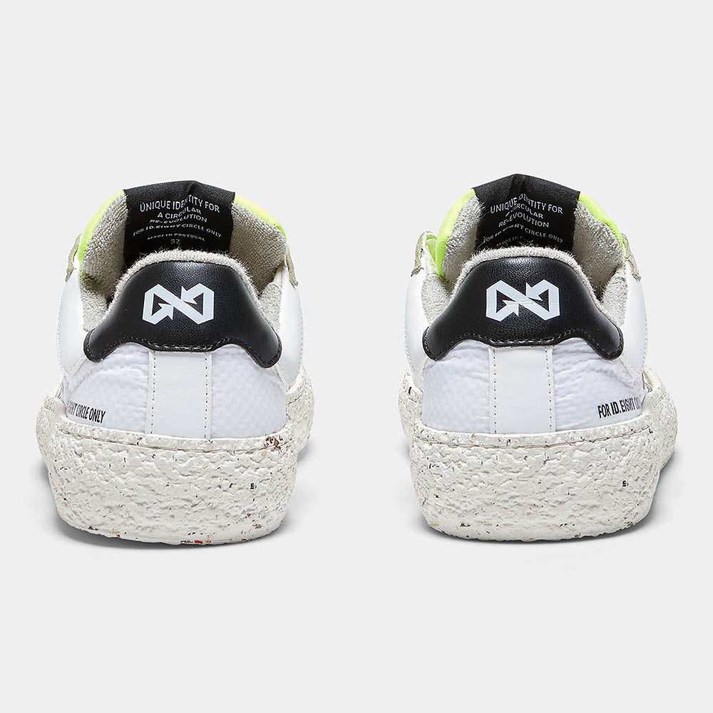 '- ["Id.Eight","PE25","Scarpe","Scarpe sportive","Sneakers","Ultima Taglia","Uomo"] - Sneakers Id.Eight Uriduri White Crinkle - Lupis SRL