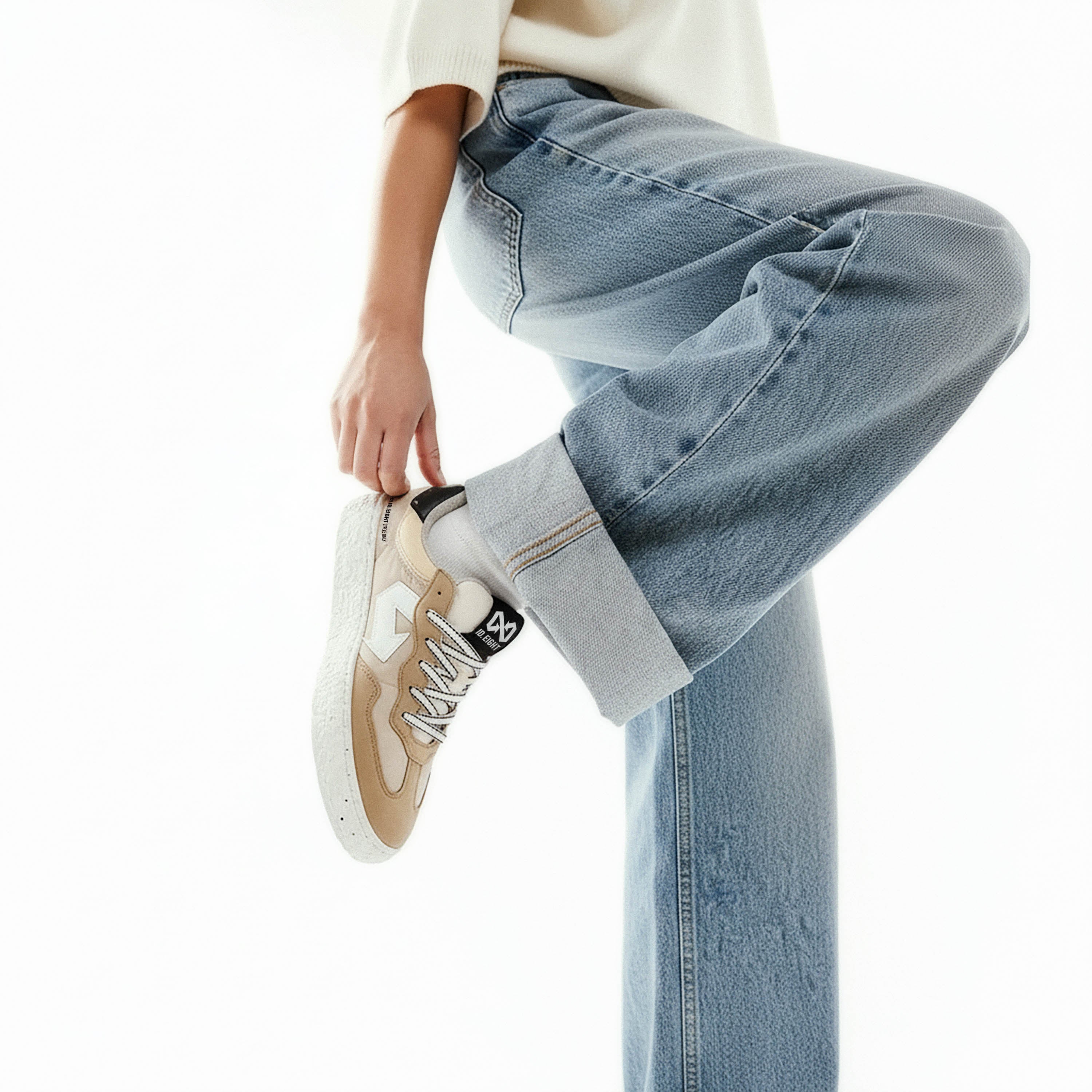 Unisex Id.Eight Uriduri Recycled Nude Tone Sneakers URI-NUT