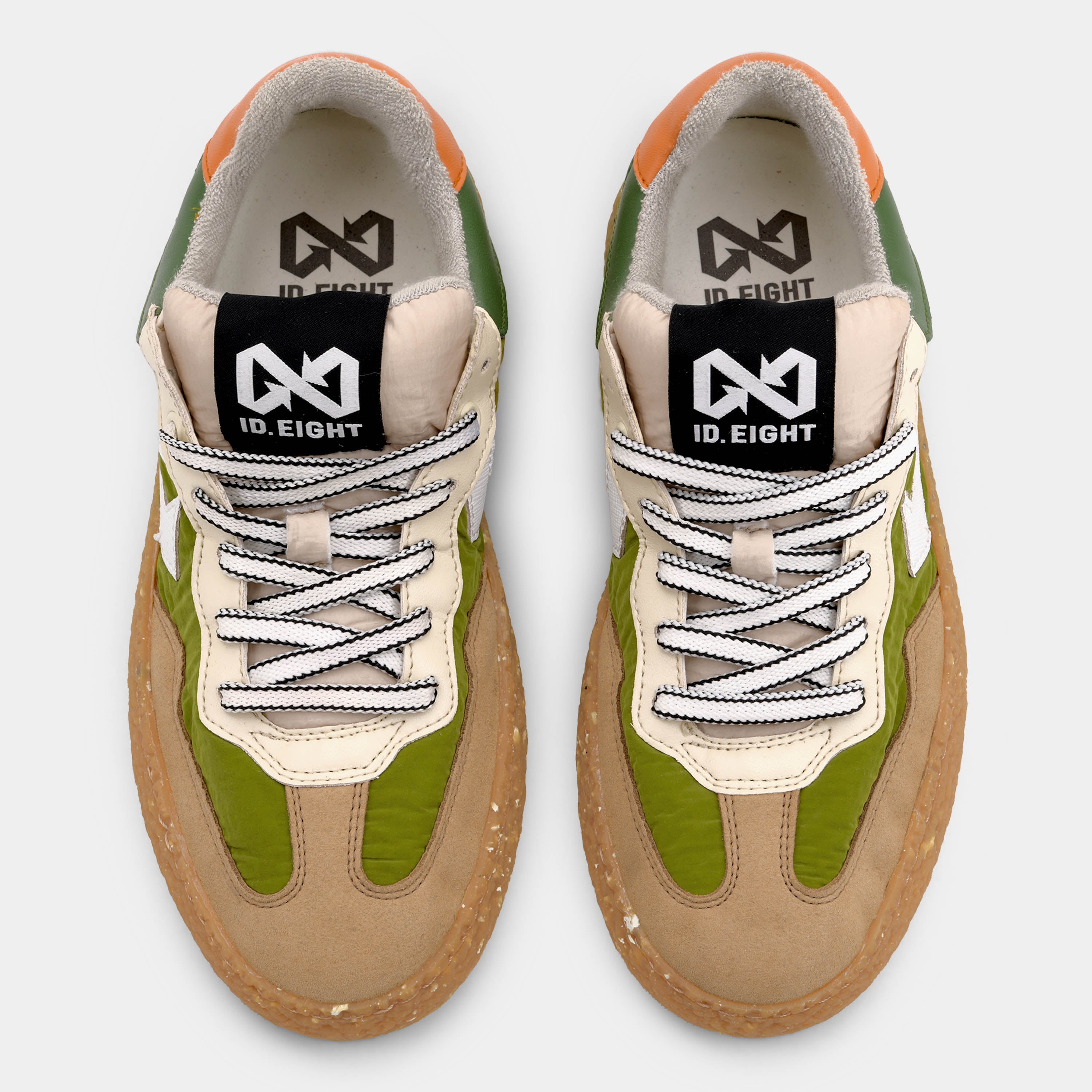 Unisex Id.Eight Uriduri Recycled Olive Green Sneakers URI-OLG