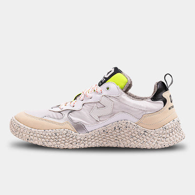 Id.Eight Hana White Crinkle Sneakers