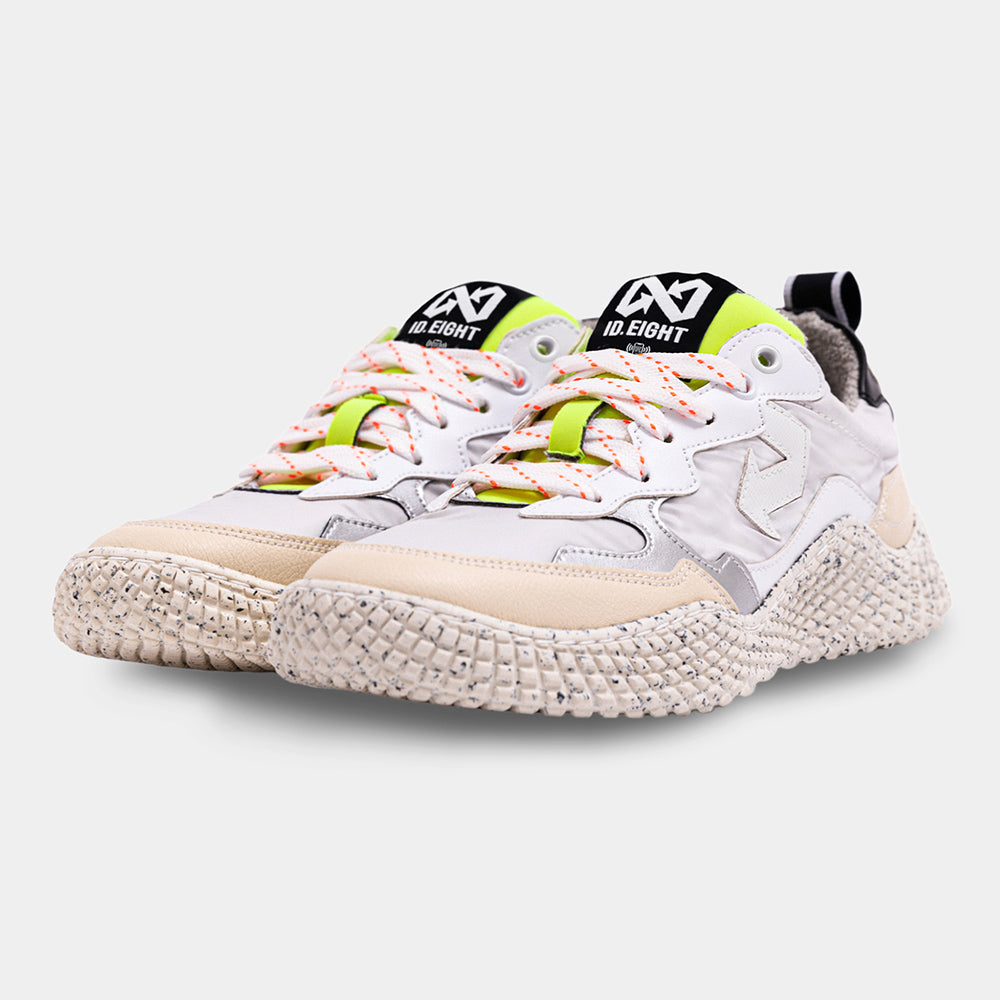 '- ["Donna","Id.Eight","PE25","Scarpe","Scarpe sportive"] - Sneakers Id.Eight Hana White Crinkle - Lupis SRL