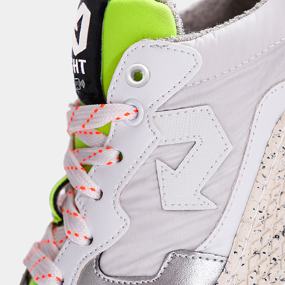 '- ["Donna","Id.Eight","PE25","Scarpe","Scarpe sportive"] - Sneakers Id.Eight Hana White Crinkle - Lupis SRL