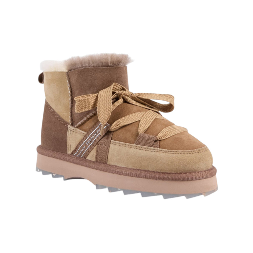 '- ["Donna","Emu","FW25","Scarpe","Stivaletti"] - Stivaletti Donna Emu Blurred Micro Patchwork Mushroom W13195-MUSH - Lupis SRL