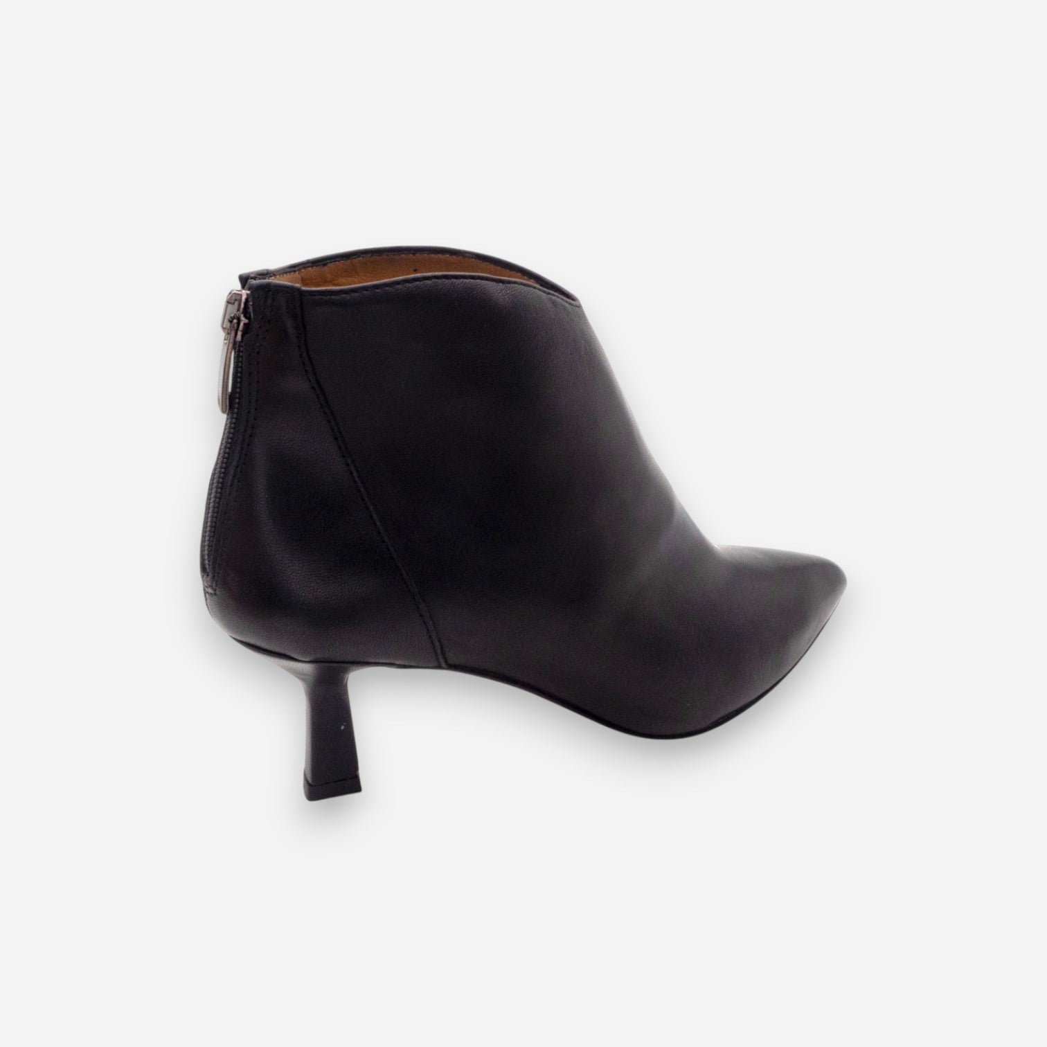 Eva Picci Women's Ankle Boots in Black Nappa Leather AMY